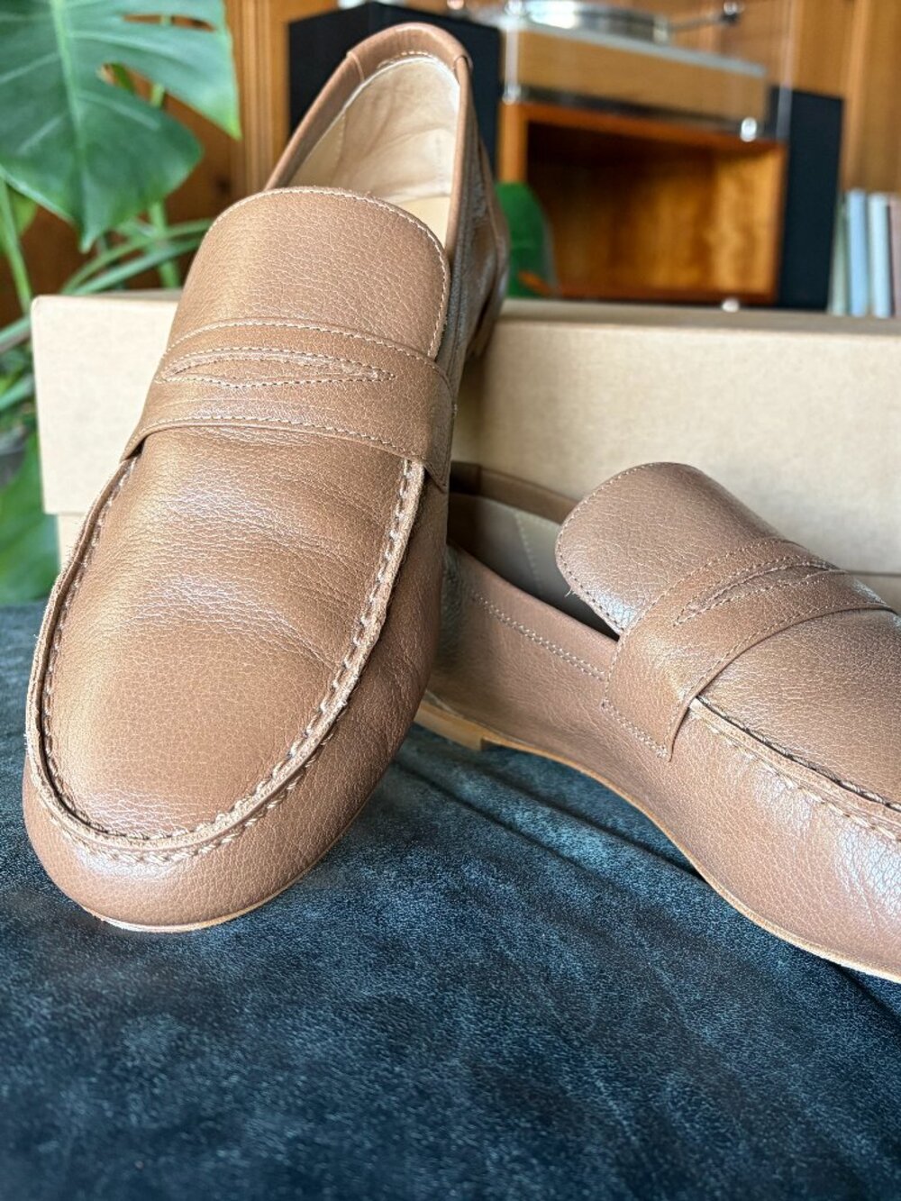 Jamie Haller Penny Loafer - Greige - 40